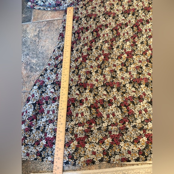 Zara basic dress size M fine pleated chiffon flare sleeve mini - Picture 8 of 12